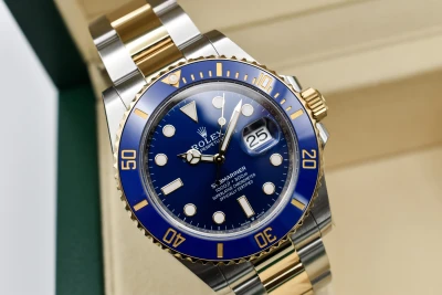 Rolex Submariner Stainless Steel & 18ct Gold Blue Dial Watch 126613LB | 2025