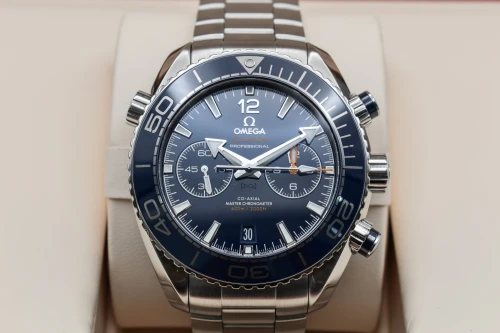 Omega Planet Ocean Chronograph Stainless Steel Watch 215.30.46.51.03.001 | 2023 B&P