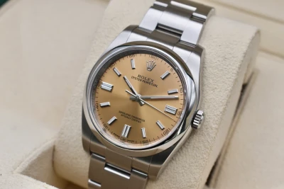 Rolex Oyster Perpetual 36 Stainless Steel White Grape Watch | 2017 Box & Papers