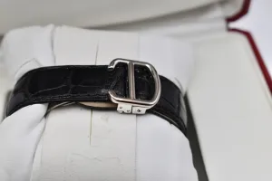 Cartier Pasha White Gold Diamond Set Watch WJ123221 | 2008 Box & Papera