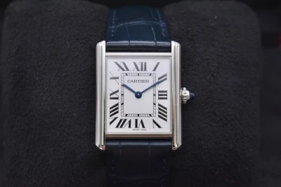 Cartier Large Tank Must Stainless Steel Watch WSTA0109 | 2025 Box & Papers