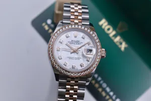 Rolex Datejust Lady Steel And Rose Gold Mother Of Pearl Watch 279381RBR | 2020