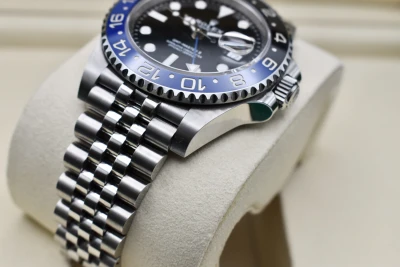 Rolex GMT Master ll Batgirl Stainless Steel Watch 126710BLNR | Box & Papers