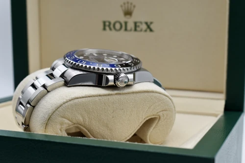 Rolex GMT Master 2 Stainless Steel Batman Watch 126710BLNR | 2022 B&P