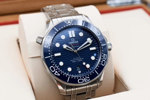 Omega Seamaster Professional Blue Wave Stainless Steel Watch 210.30.42.20.03.001 | 2026
