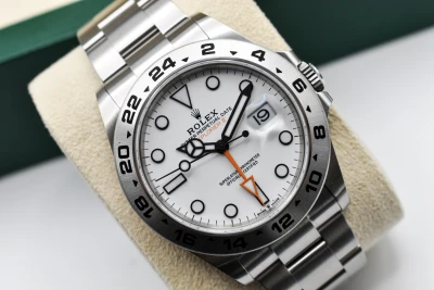 Rolex Explorer ll Polar White Stainless Steel Watch 226570 | 2022 Unworn