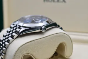 Rolex Datejust 41 Stainless Steel Blue Azzurro Watch 126300 | 2026 Unworn