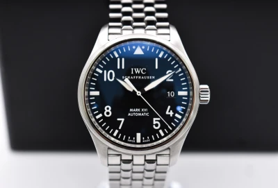 IWC Pilots Mark XVI Stainless Steel Watch IW325504 | Box & Papers 