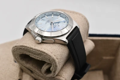 Breitling Chronomat GMT Stainless Steel Ice Blue Watch P32398 | 2023 B&P