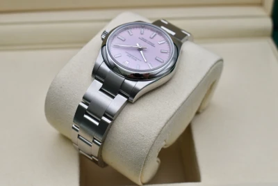 Rolex Oyster Perpetual Stainless Steel 31mm Candy Pink Watch 277200 | 2026