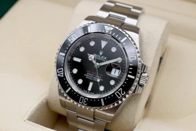 Rolex Seadweller 43 Stainless Steel 'BIG RED' Watch 126600 | 2021 Box & Papers