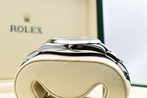 Rolex Oyster Perpetual Stainless Steel Green Dial Watch 134300 | 2026 Unworn