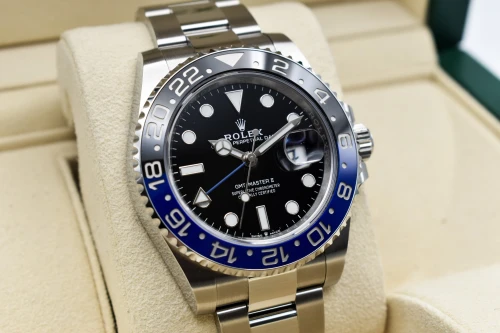 Rolex GMT Master 2 Stainless Steel Batman Watch 126710BLNR | 2022 B&P