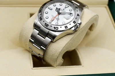 Rolex Explorer ll Stainless Steel White Dial Watch 226570 | 2026 Unworn