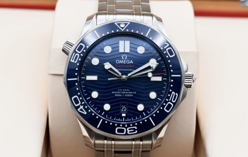 Omega Seamaster Professional Blue Wave Stainless Steel Watch 210.30.42.20.03.001 | 2026