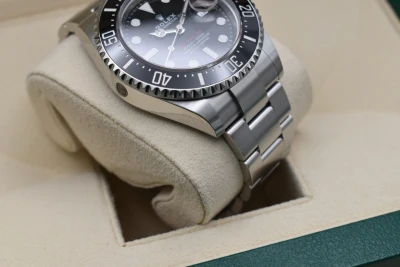 Rolex Seadweller 43 Stainless Steel 'BIG RED' Watch 126600 | 2021 Box & Papers