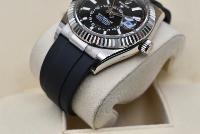 Rolex White Gold Skydweller Oysterflex Watch 336239 | 2023 Box & Papers