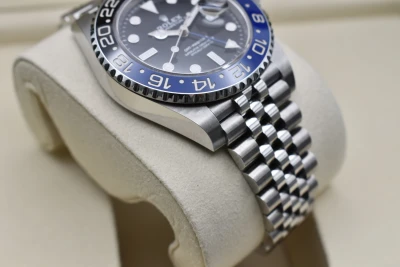 Rolex GMT Master ll Batgirl Stainless Steel Watch 126710BLNR | Box & Papers