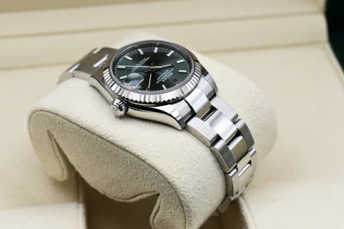Rolex Datejust 31mm Midsize Stainless Steel Mint Green Watch 278274 | 2023 B&P