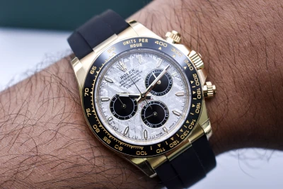 Rolex Daytona Oysterflex Meteorite 18k Gold Watch 126518LN | 2025 Unworn