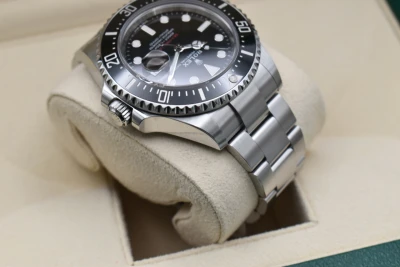 Rolex Seadweller 43 Stainless Steel 'BIG RED' Watch 126600 | 2021 Box & Papers